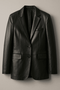 Leather Blazer