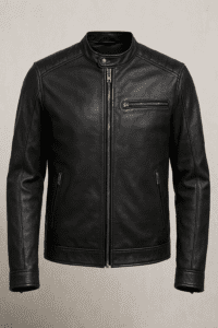 Leather Café Racer Jacket