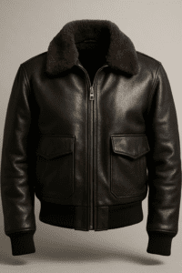 Leather Flight Jacket