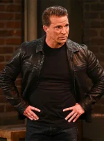 STEVE BURTON GENERAL HOSPITAL LEATHER JACKET