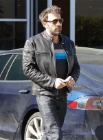 BEN AFFLECK LEATHER JACKET #2