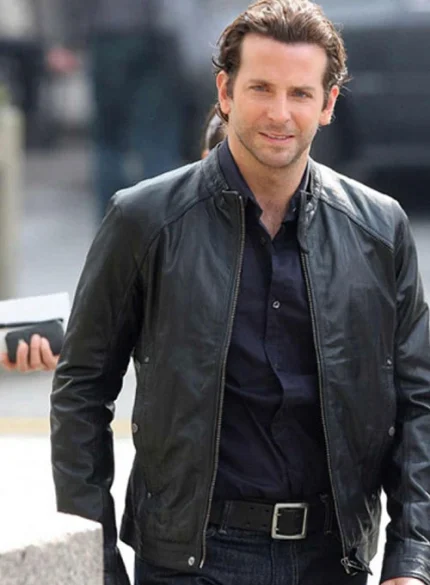 BRADLEY COOPER LIMITLESS LEATHER JACKET