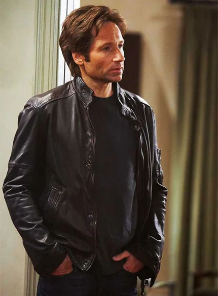 CALIFORNICATION SEASON 3 HANK MOODY LEATHER JACKET