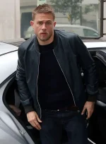 CHARLIE HUNNAM LEATHER JACKET #2