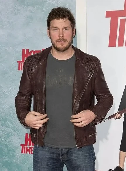 CHRIS PRATT LEATHER JACKET