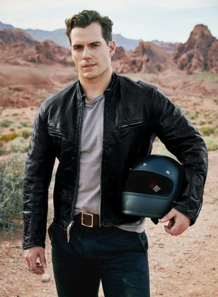 HENRY CAVILL LEATHER JACKET #2