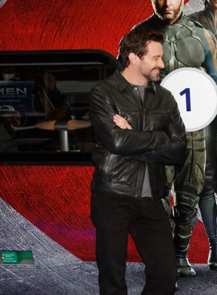 HUGH JACKMAN LEATHER JACKET