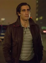 JAKE GYLLENHAAL NIGHTCRAWLER LEATHER JACKET