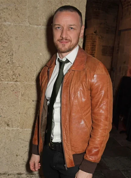 JAMES MCAVOY LEATHER JACKET