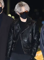 JIMIN LEATHER JACKET