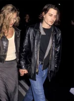 JOHNNY DEPP LEATHER JACKET #3