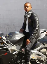 LARENZ TATE DEUCES LEATHER JACKET