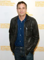 MARK RUFFALO HAMPTONS FILM FESTIVAL LEATHER JACKET