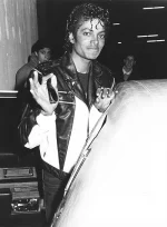 MICHAEL JACKSON LEATHER JACKET #2