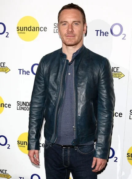 MICHAEL FASSBENDER LEATHER JACKET #2