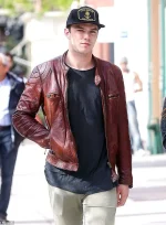 NICHOLAS HOULT MAD MAX: FURY ROAD LEATHER JACKET