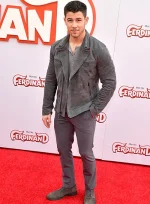 NICK JONAS LEATHER JACKET #2