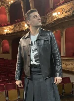 OSCAR ISAAC LEATHER JACKET