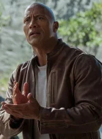 RAMPAGE DWAYNE JOHNSON LEATHER JACKET