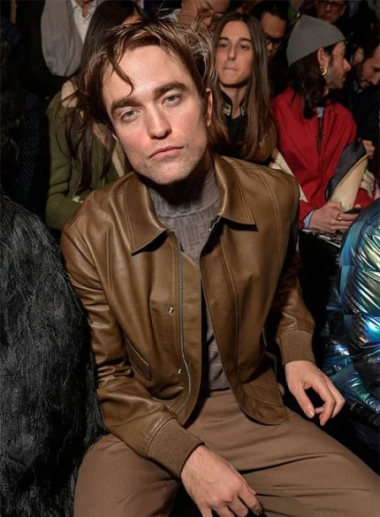 ROBERT PATTINSON LEATHER JACKET #3