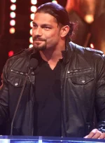 ROMAN REIGNS SLAMMY AWARD SUPERSTAR OF THE YEAR LEATHER JACKET